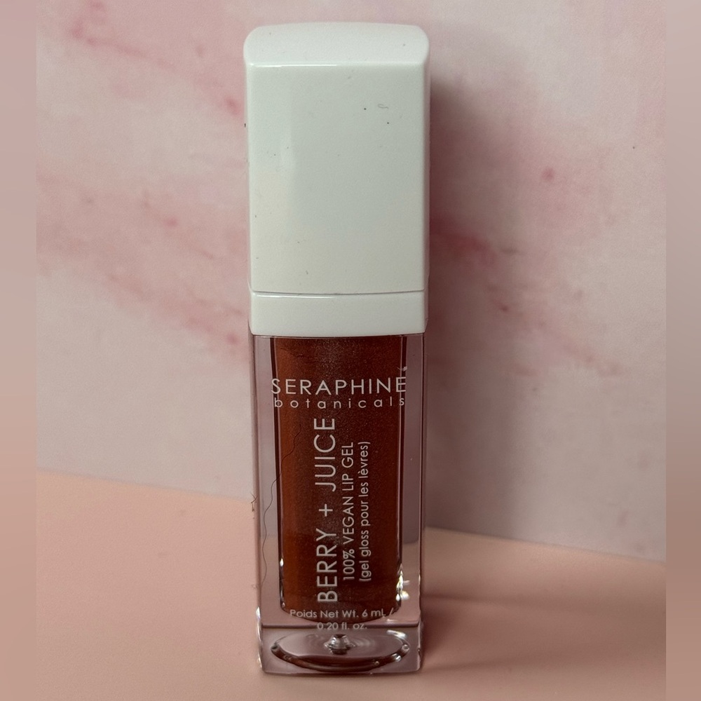 Seraphine Botanicals Berry + Juice Lip Gel - Rich Brown